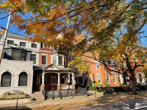 Bygningen som lejligheden ligger i