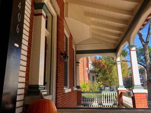 Balkón nebo terasa v ubytování THE ROYER HOUSE - LANCASTER'S HISTORIC DISTRICT