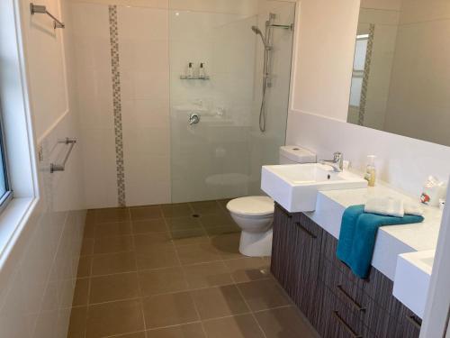 Koupelna v ubytování Coffs Jetty BnB