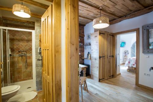 Ett badrum på Old Bled House