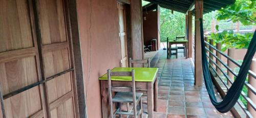 ระเบียงหรือลานระเบียงของ Posada Paloma