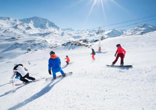 Val Thorens Charming 1 Bedroom Ski-in Ski out 4p - L'Eskival