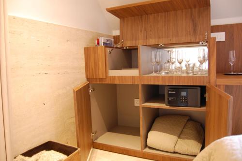 Cuina o zona de cuina de B&B Cottage Sandfort