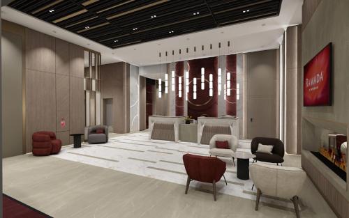 Postel nebo postele na pokoji v ubytování Ramada by Wyndham Zalau