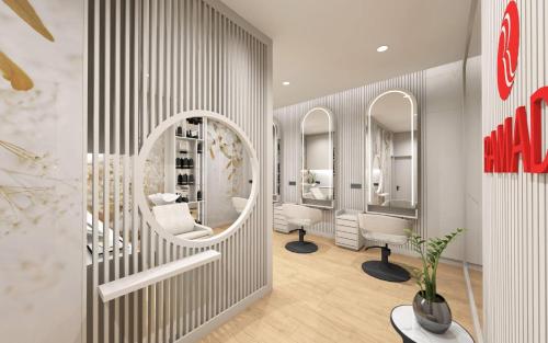 Koupelna v ubytování Ramada by Wyndham Zalau