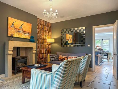 Et opholdsområde på Sunnybeck Cottage