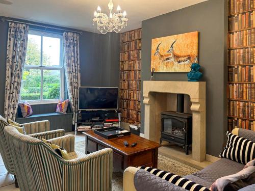 Et tv og/eller underholdning på Sunnybeck Cottage