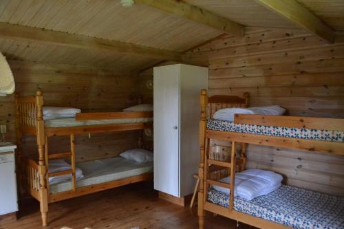 Postel nebo postele na pokoji v ubytování Sikhall Camping