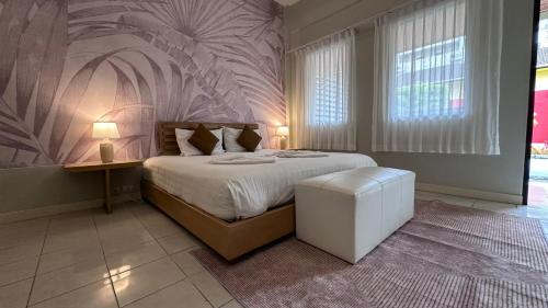 Ένα ή περισσότερα κρεβάτια σε δωμάτιο στο Spice & Sea Resort