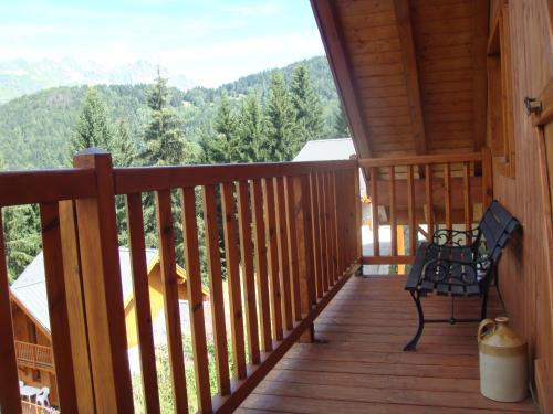 Μπαλκόνι ή βεράντα στο Chalet Clementine