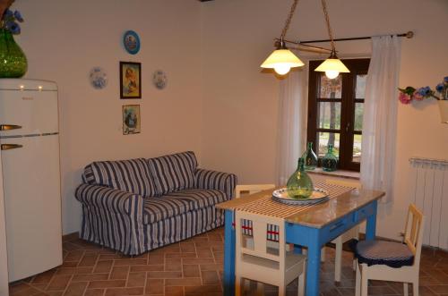Ruang duduk di Agriturismo Sant'Alfredo