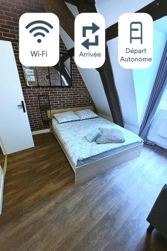 Studio 20 minutes à pieds de la gare de Montluçon