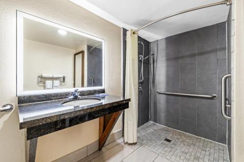 Koupelna v ubytování Quality Inn & Suites