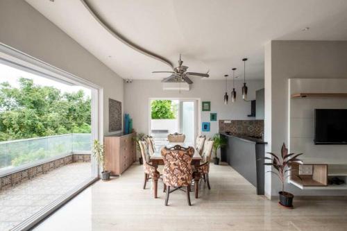 Μια τηλεόραση ή/και κέντρο ψυχαγωγίας στο Villa Vana by DanCenter