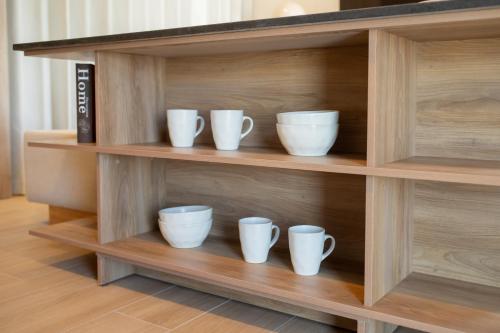 Παροχές για τσάι/καφέ στο Margot Apartments By MrW