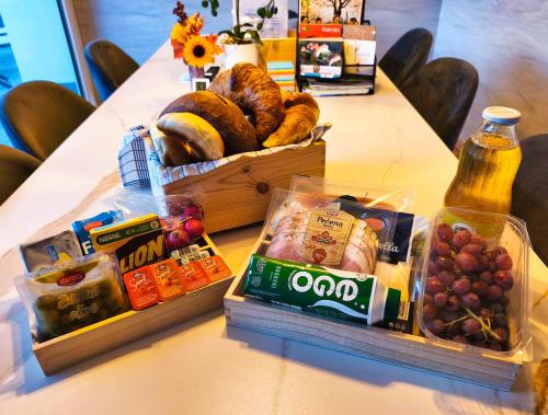 Jídlo v apartmánu nebo okolí