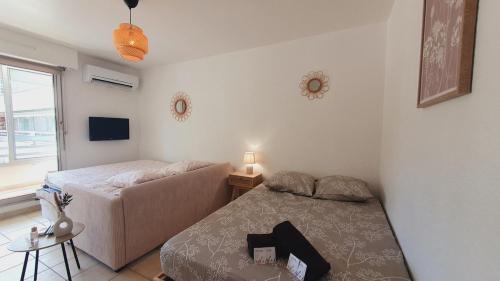 Studio Club familial Climatisation Wi-Fi Piscine - ROSSIconciergerie - Linge inclus