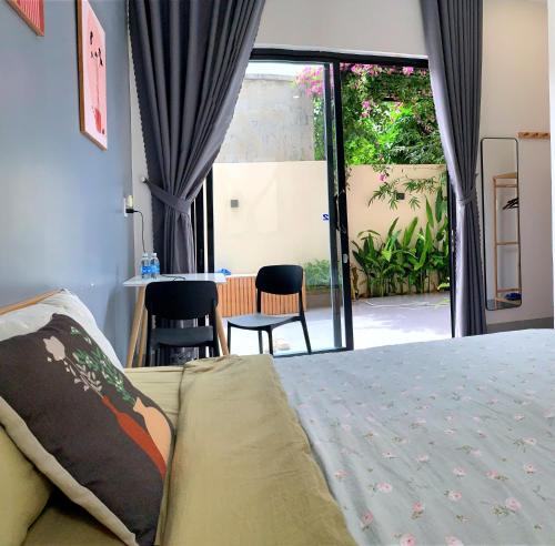 Nguyễn Tân Homestayにあるベッド