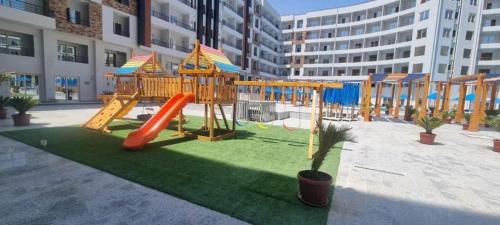 Herní místnost nebo prostor pro děti v ubytování Tiba Golden Resort