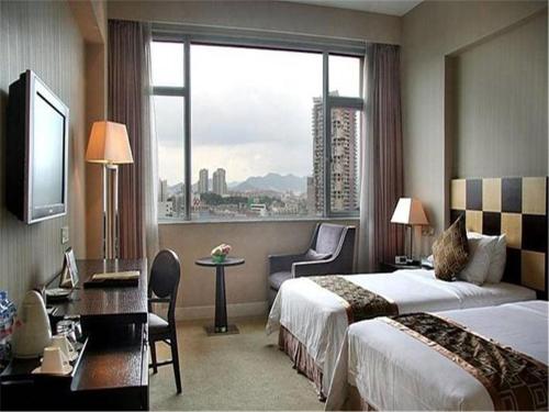 Ένα ή περισσότερα κρεβάτια σε δωμάτιο στο Hiyet Oriental Hotel