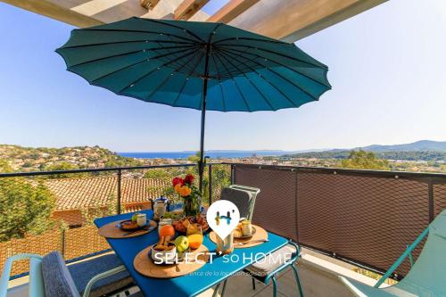 SELECT'soHOME - Appartement face à la mer avec piscine à Bormes-les-mimosas - CAPNAT-C04
