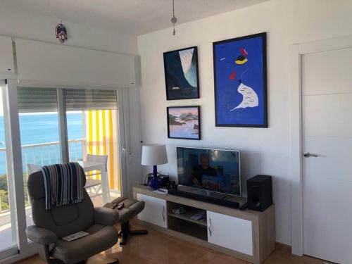 Flat with sea views in Calpe