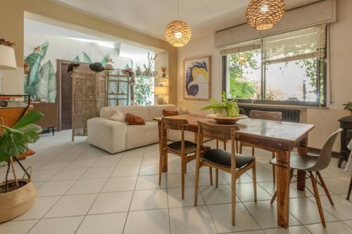 Posezení v ubytování B&B La Volpina