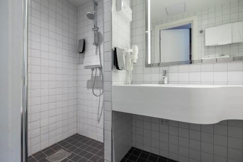 Koupelna v ubytování Thon Hotel Rosenkrantz Bergen
