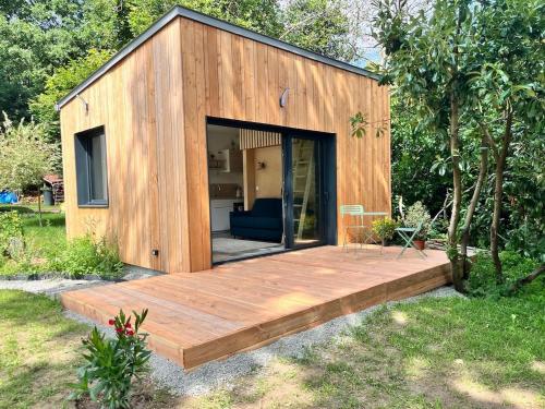 Studio bois indépendant aux portes de Nantes