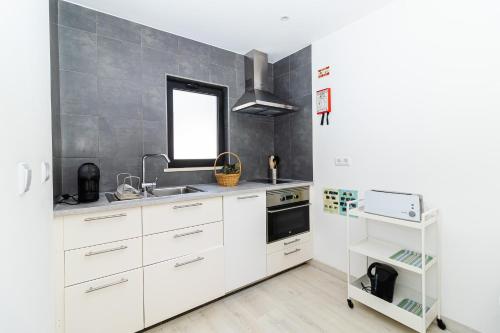 Køkken eller tekøkken på Villa Infante