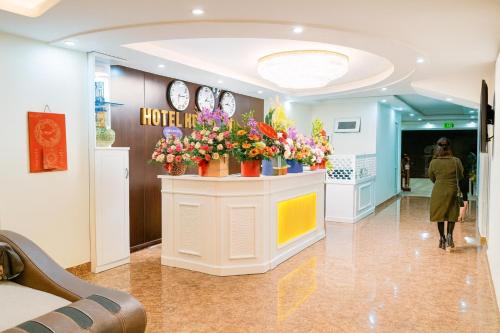 Vstupní hala nebo recepce v ubytování HỒNG ANH 1 HOTEL