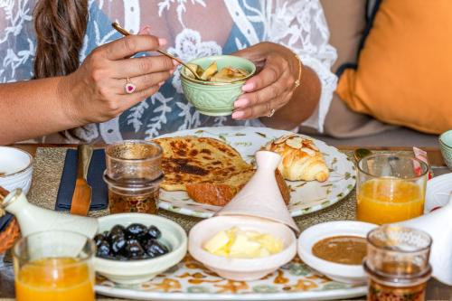 Jídlo v bed and breakfast nebo okolí