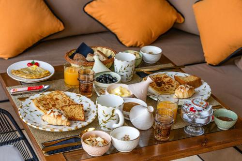 Jídlo v bed and breakfast nebo okolí