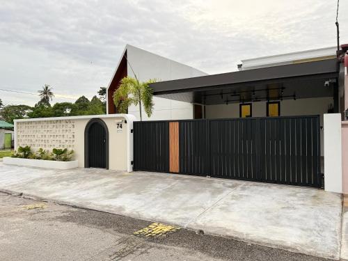 Budova, kde se vila nachází