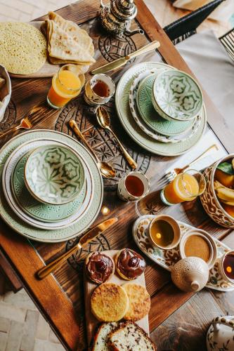 Jídlo v bed and breakfast nebo okolí