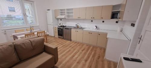 Η κουζίνα ή μικρή κουζίνα στο Ubytování Lipová