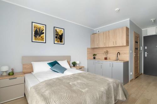 Comfortable Studio Apartment for Two by Noclegi Renters