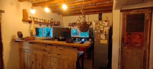 Kuchyň nebo kuchyňský kout v ubytování NATURAL Tanti Lomas