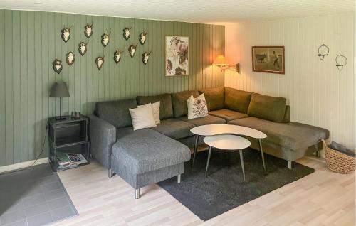 Et opholdsområde på 3 Bedroom Awesome Home In Højslev