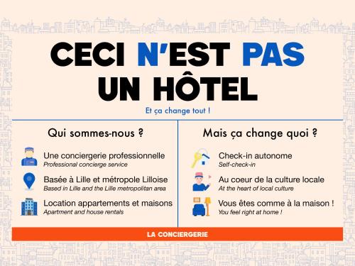 a poster for the cci nest pass on hotel at Lille Centre - Nice studio in Lille