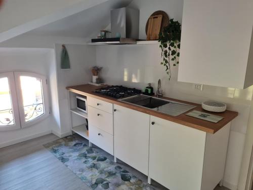 Η κουζίνα ή μικρή κουζίνα στο Casa Barozzi 1908