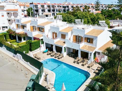 an aerial view of a villa with a swimming pool at Akisol Olhos de Água Ocean in Albufeira