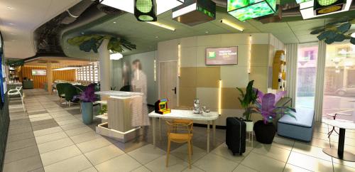 Koupelna v ubytování ibis Styles Béziers Centre
