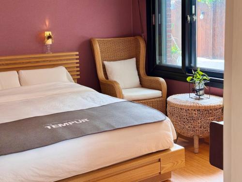 Ένα ή περισσότερα κρεβάτια σε δωμάτιο στο Staydrock