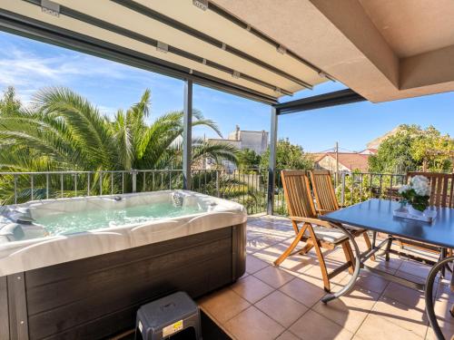 Balkón nebo terasa v ubytování Apartment Damir-1 by Interhome