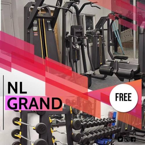Fitness centrum a/nebo fitness zařízení v ubytování Nong Lom Grand