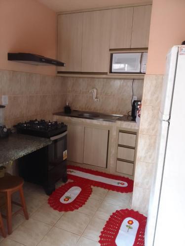 Kuchyň nebo kuchyňský kout v ubytování Casa da Claudia - Santa Teresa