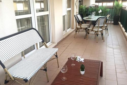 Apartamento con gran terraza