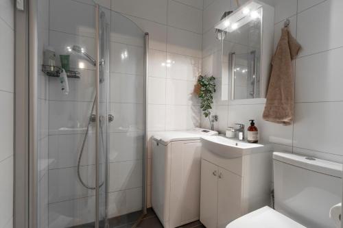 Koupelna v ubytování Studio - Sleeps 2 - Parking - Wifi