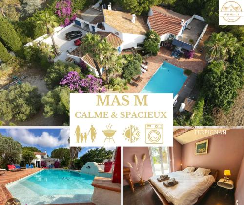 MAS M - Villa d'exception - Piscine - Jeux Enfants - BBQ - Plancha - Cheminée - Calme - 5 Chambres - SUDSEJOURCONCIERGERIE